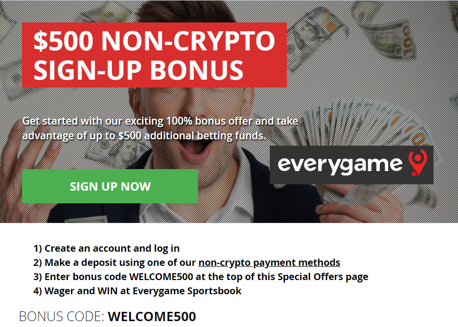 Everygame 500 Bonus